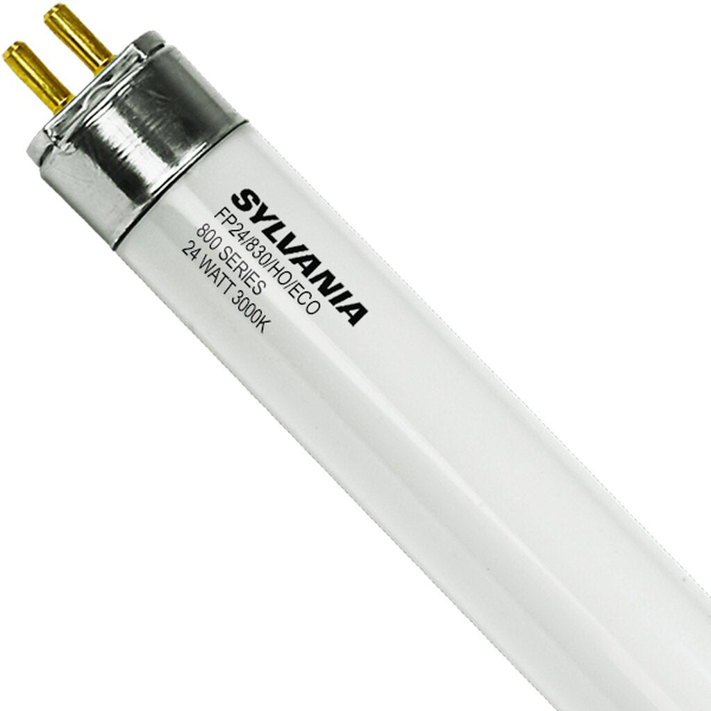 40 pack - Sylvania 20928-S 24W T5 Warm White Fluorescent Light Bulb