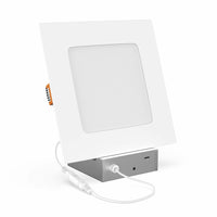 Luxrite LR23740 15W 6" Square LED Downlight Dimmable Fixture
