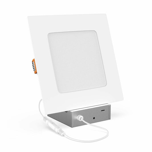 Luxrite LR23740 15W 6" Square LED Downlight Dimmable Fixture