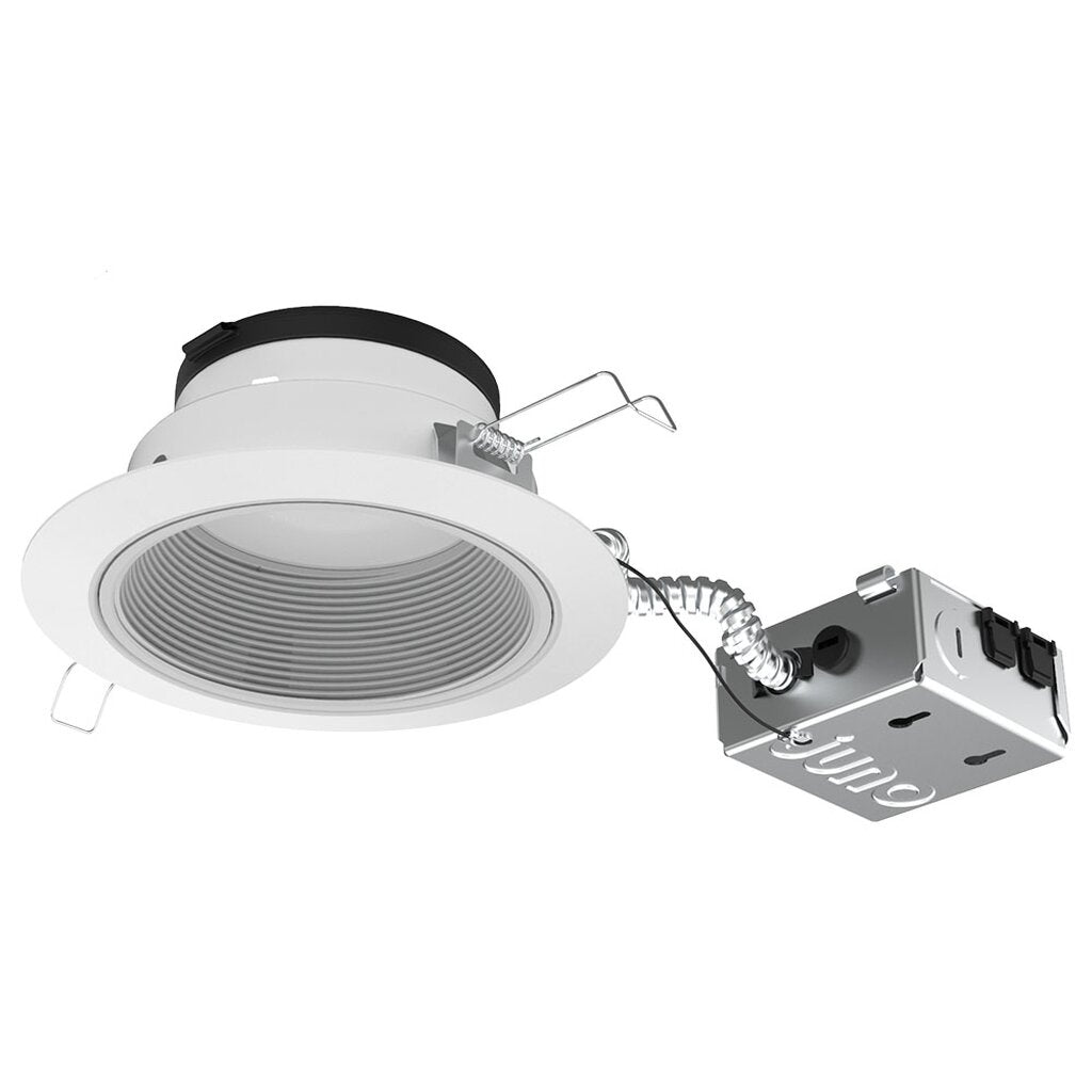 Juno JPDZ6JB RDC1 WWH CP2 M2 Fixture With the Podz 6-inch LED canless