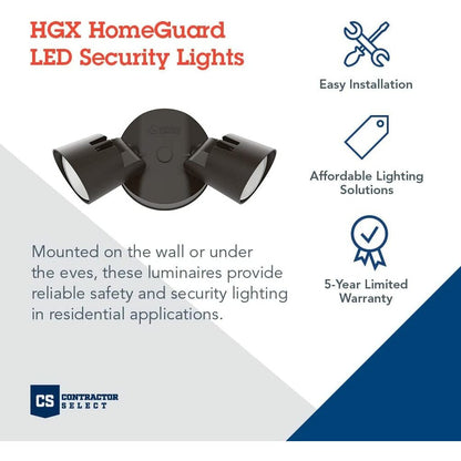 Lithonia HGX LED 2RH 40K 120 MO DDB M2 LED Flood Light Fixture