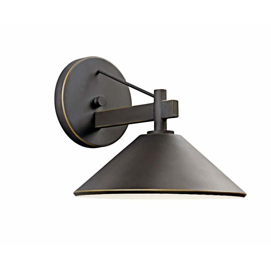 Kichler 49060OZ Fixture Bringing clean lines to a rustic look the