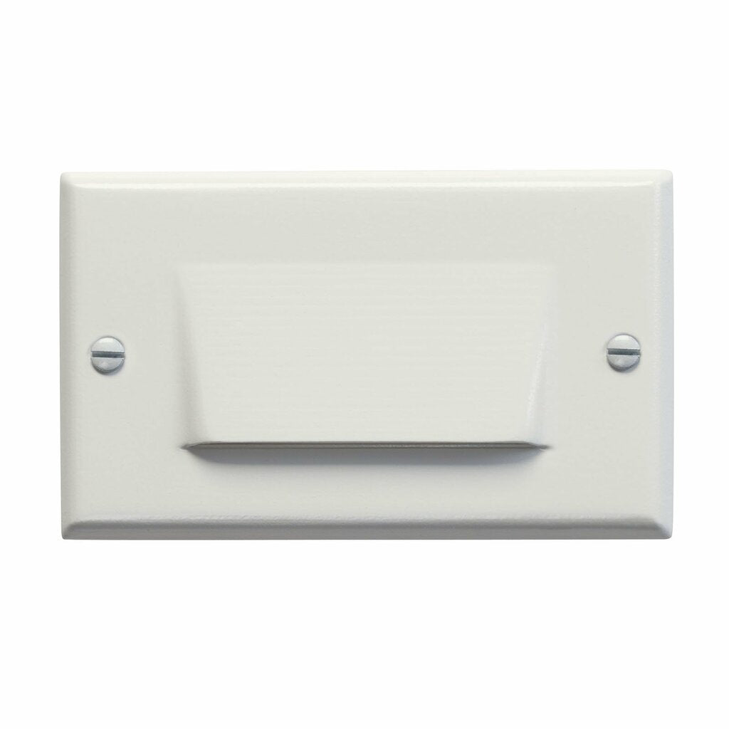 Kichler 12602WH LED Fixture This versatile step light shielded face