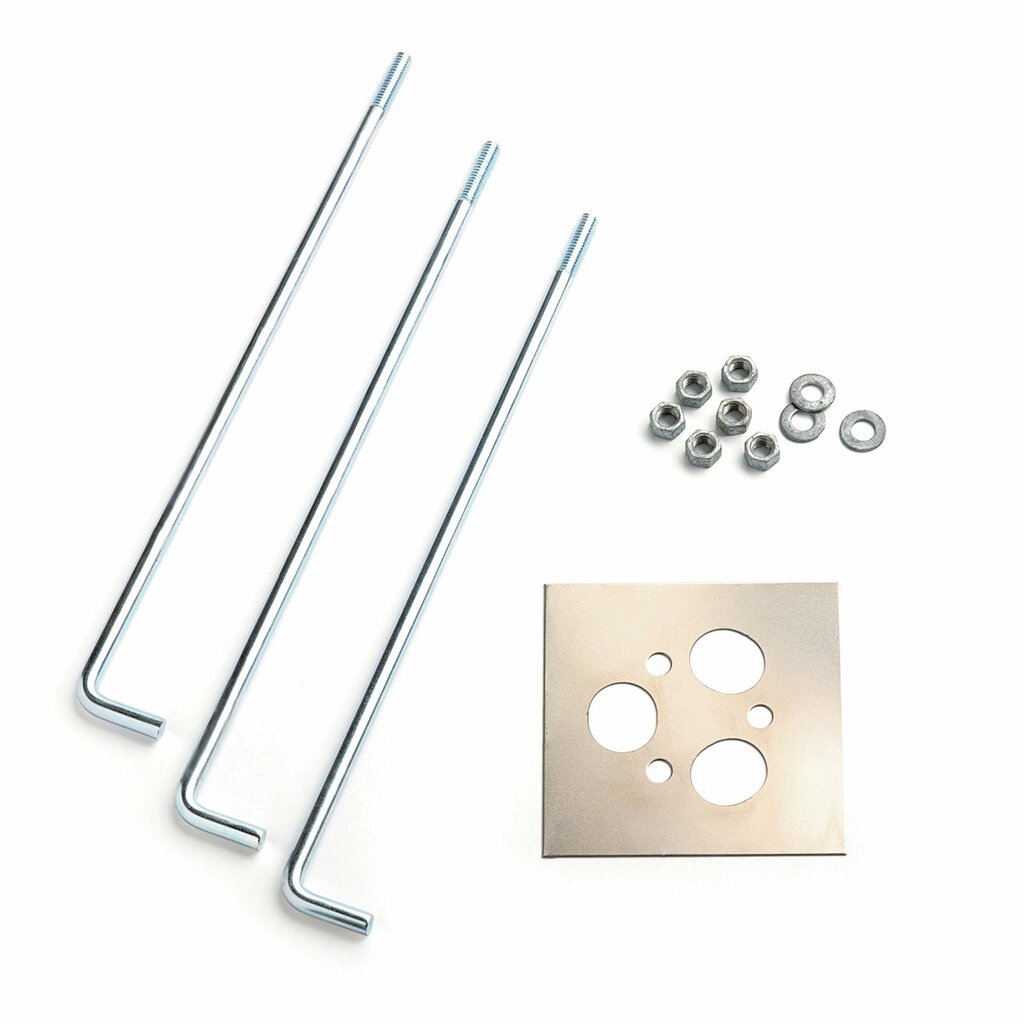 Kichler 15671ST Bollard Template Kit - For use with all bollard