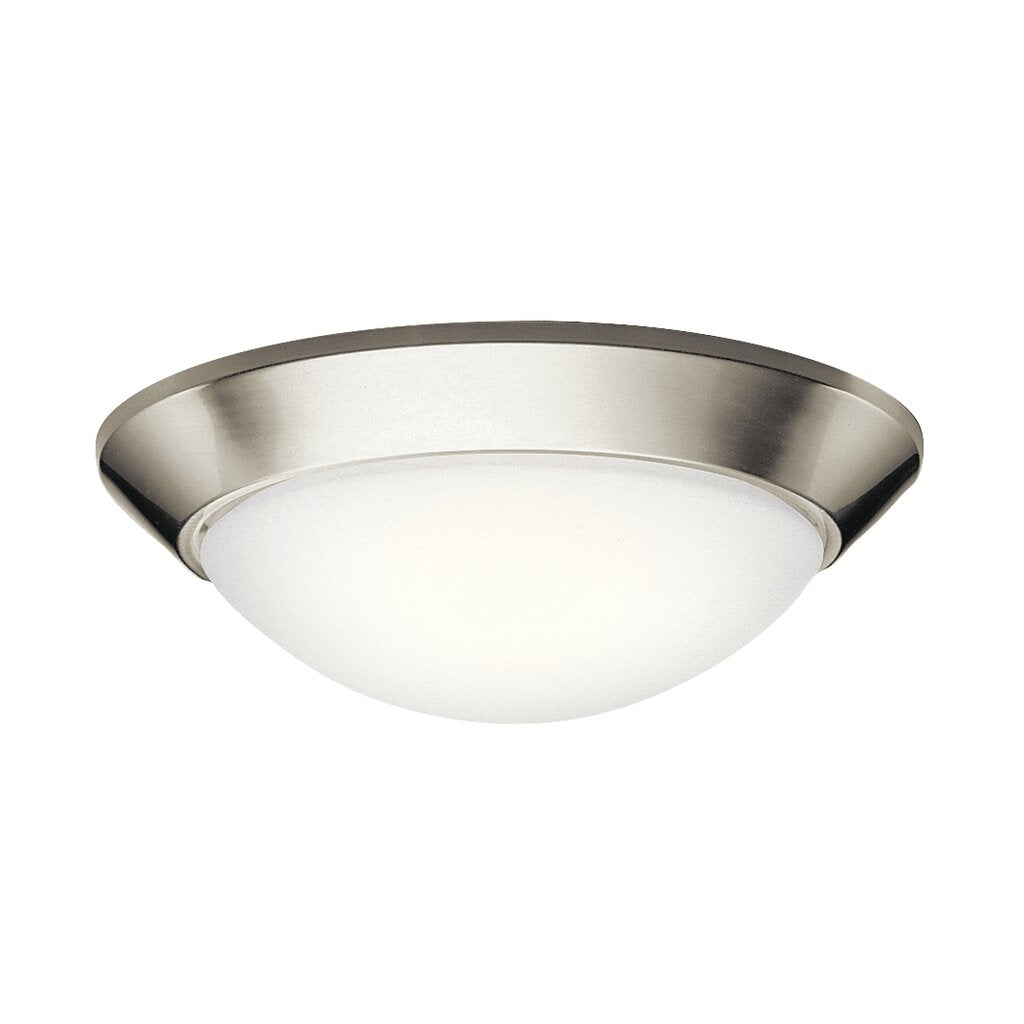 Kichler 8882NI Fixture With its slim profile and 16 in. diameter this