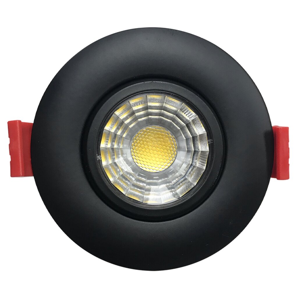 Luxrite LR23221 8W LED Gimbal Dimmable Fixture LED8W/DL3/GB/5CCT/RD/BK