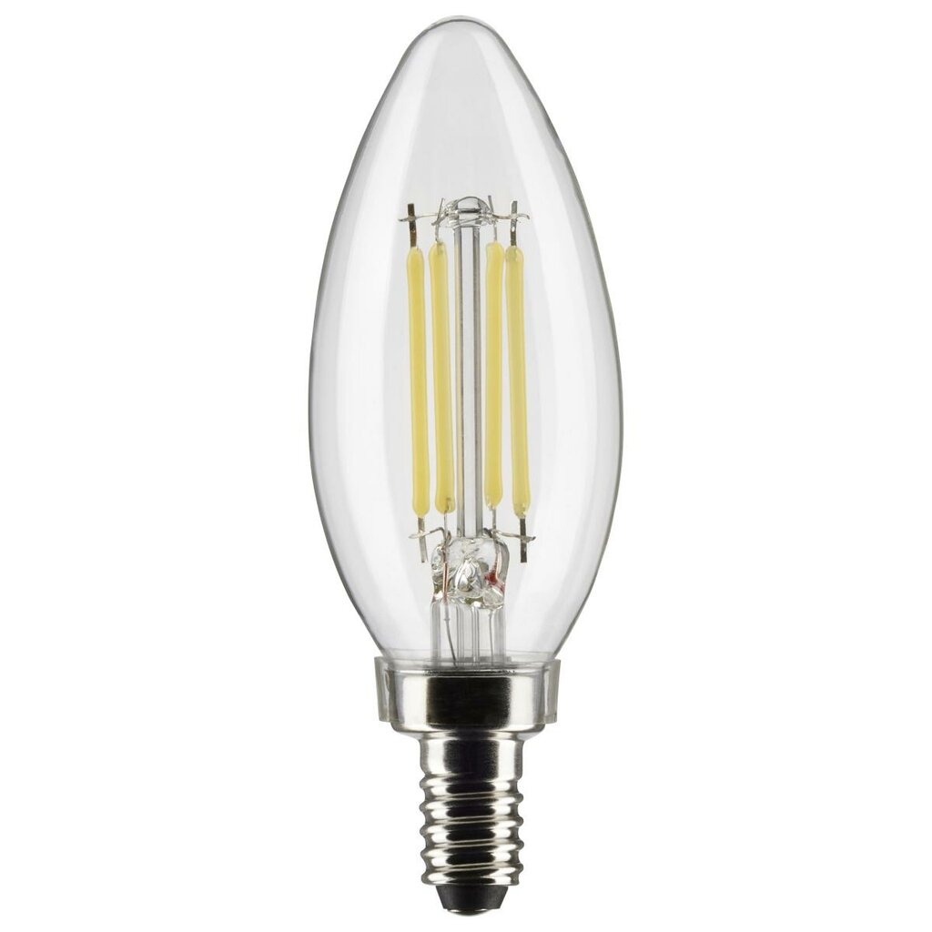 6 pack - Satco S21273 5.5W B11 Warm White LED Light Bulb