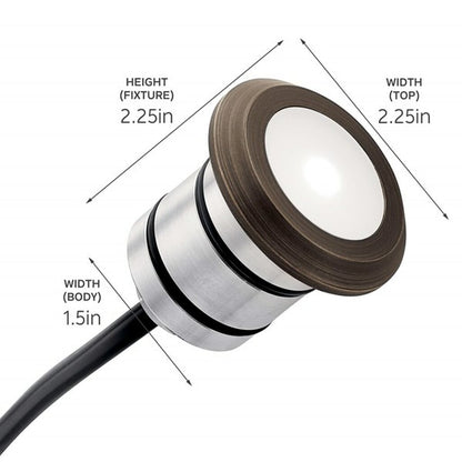 Kichler 16140SS30 Fixture The 12V integrated LED All-Purpose Recessed