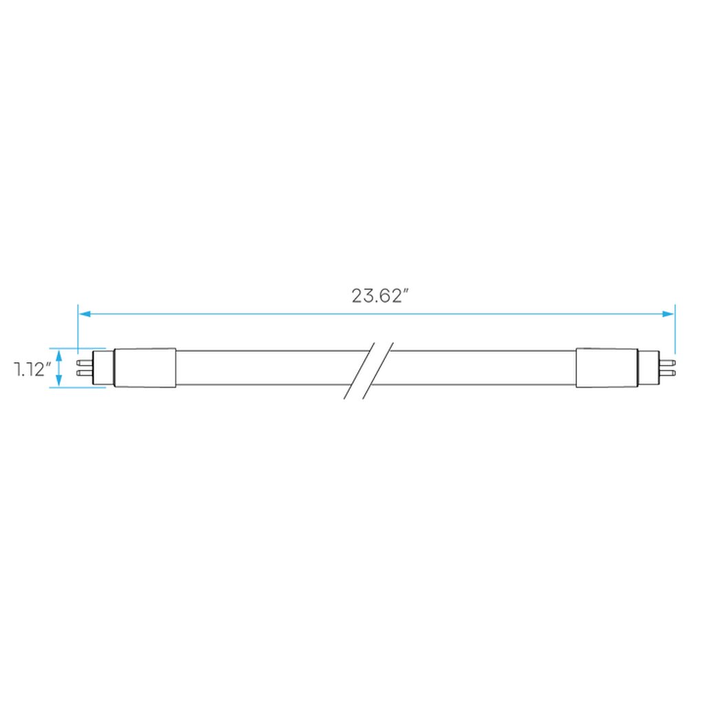 Luxrite LR34074 12W T8 Daylight LED Light Bulb
