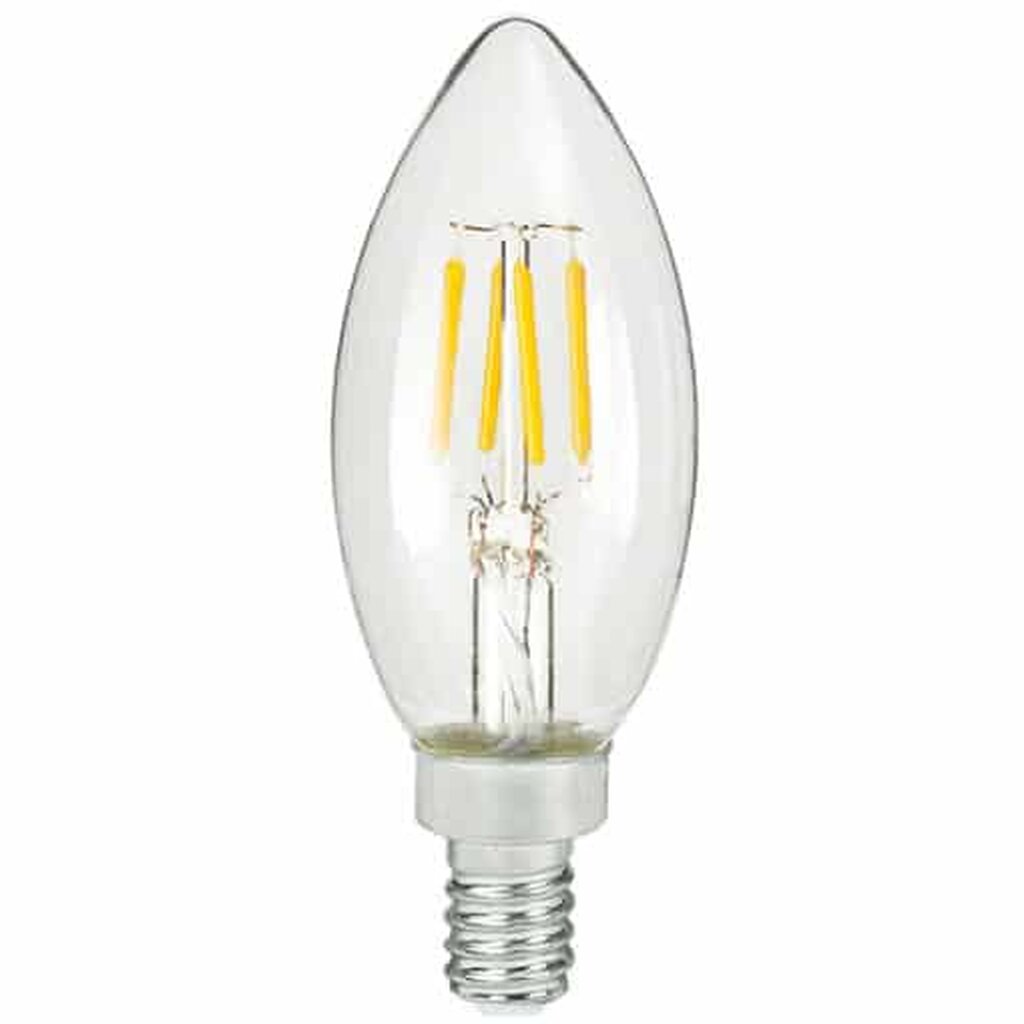 12 pack - TCP FB11D6040E12SCL95 5W B11 Cool White LED Light Bulb