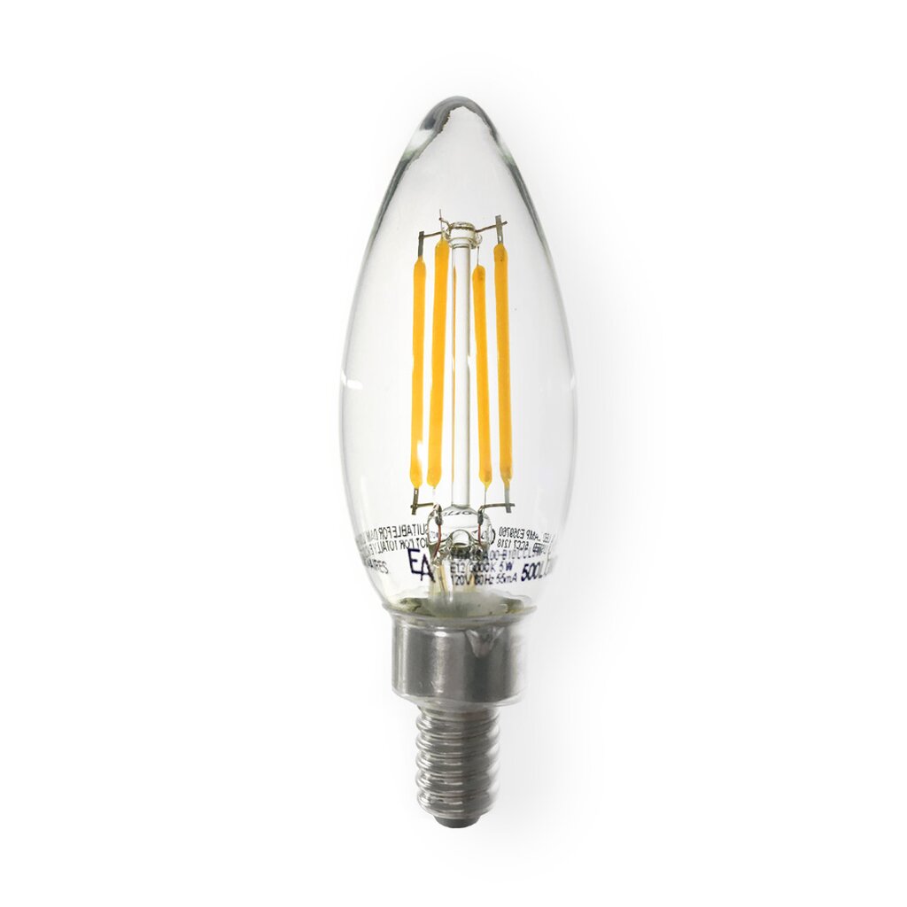 EmeryAllen EA-B10-5.0W-3090-D 5W B10 LED Light Bulb