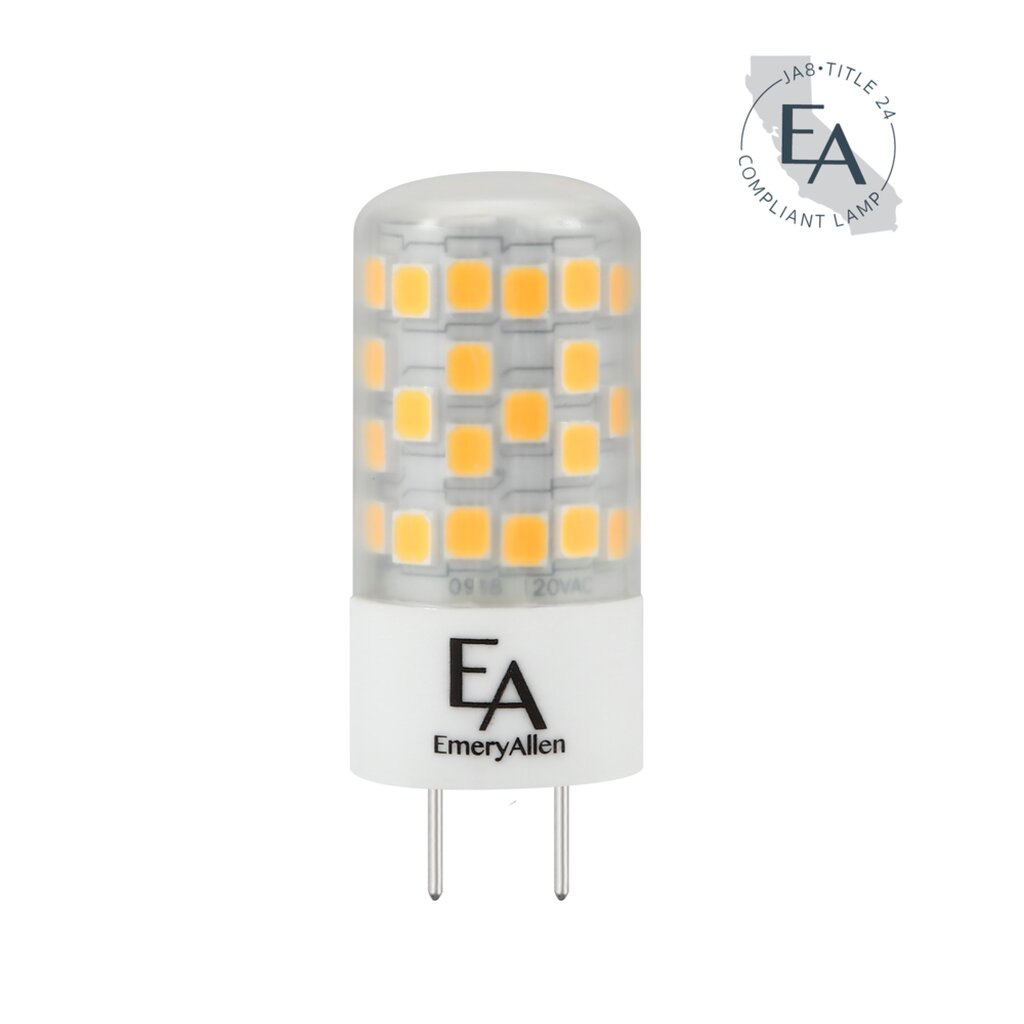 EmeryAllen EA-G8-4.5W-001-279F-D 4.5W Warm White LED Light Bulb
