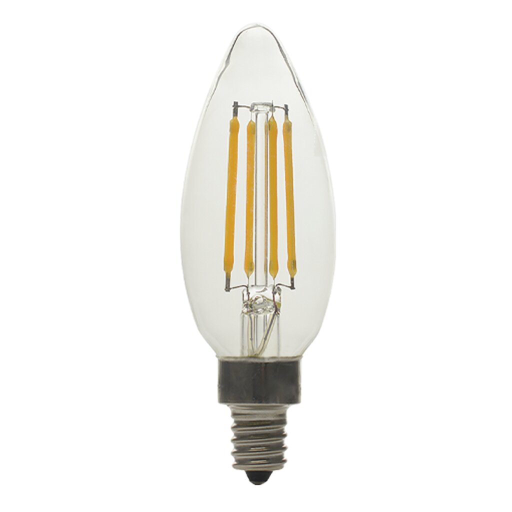 Luxrite LR21645 5W B11 Bright White LED Light Bulb