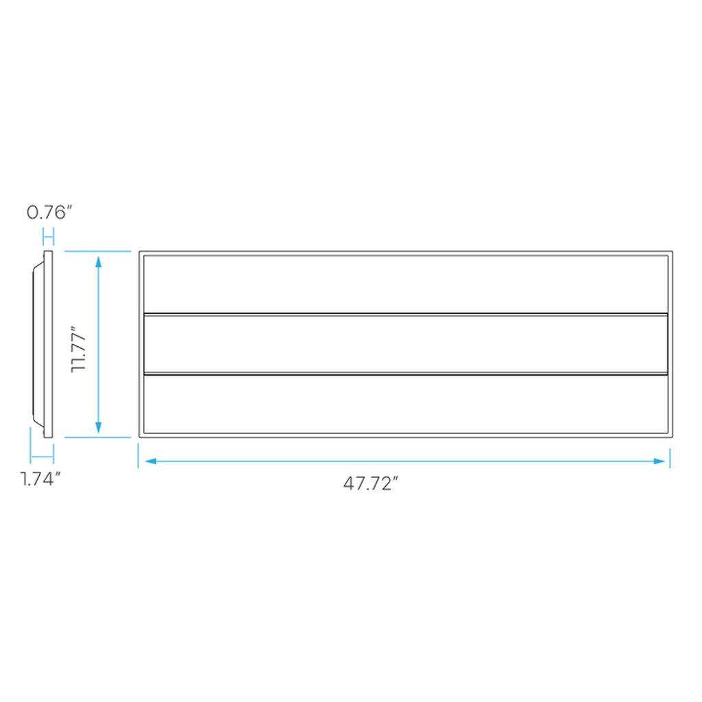 Luxrite LR25709 Designer Panel Flat Panel Fixture
