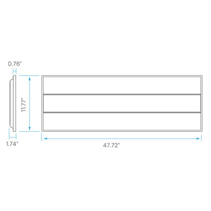Luxrite LR25709 Designer Panel Flat Panel Fixture