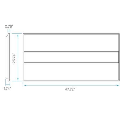 Luxrite LR25707 30W/40W/50W LED Designer Panel Flat Panel Dimmable