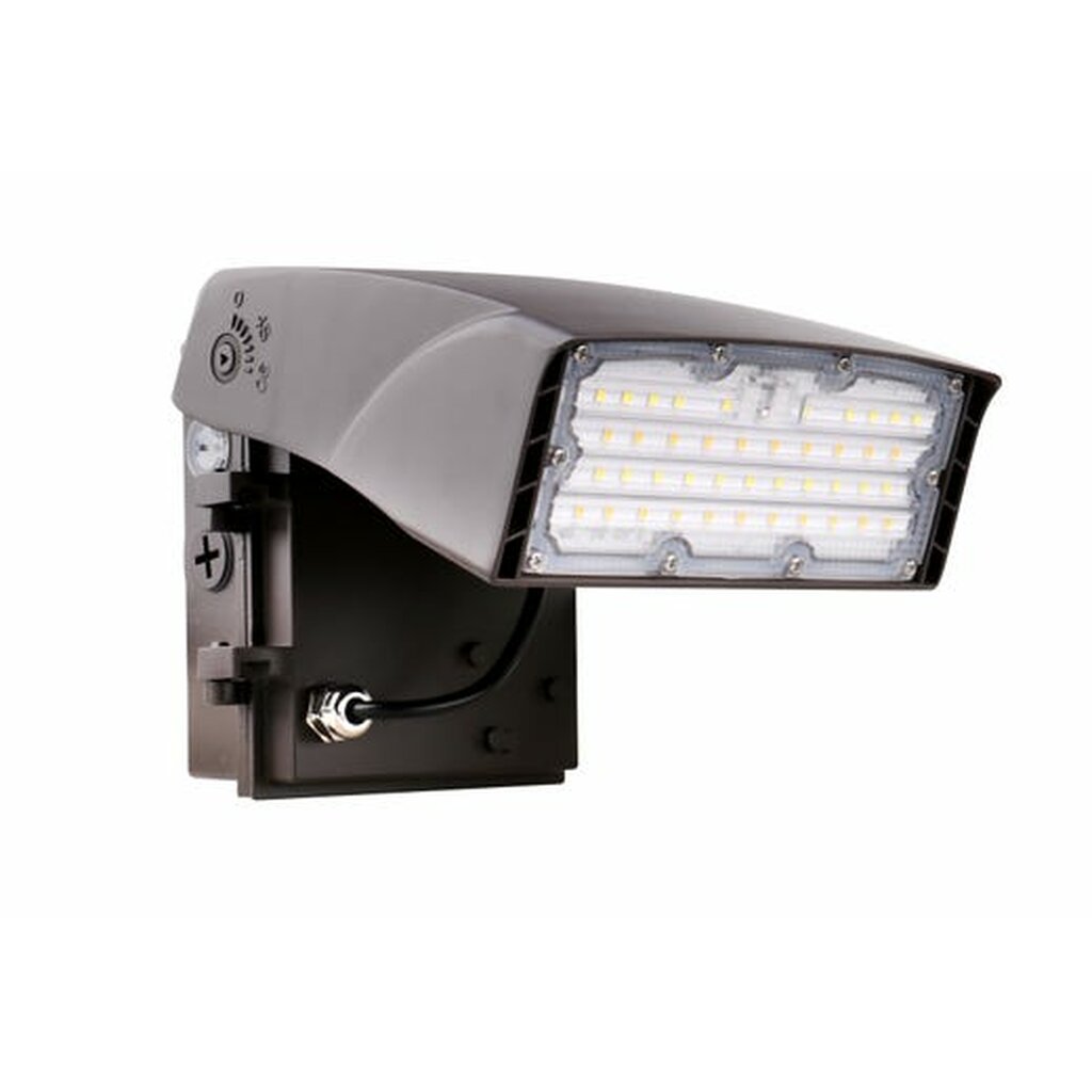 Halco 39877 60W/70W/80W LED Dimmable Fixture Adjustable Outdoor Wall