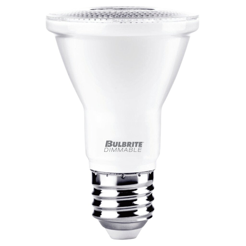 4 pack - Bulbrite 861714 (772242) 7W PAR20 Soft White LED Light Bulb