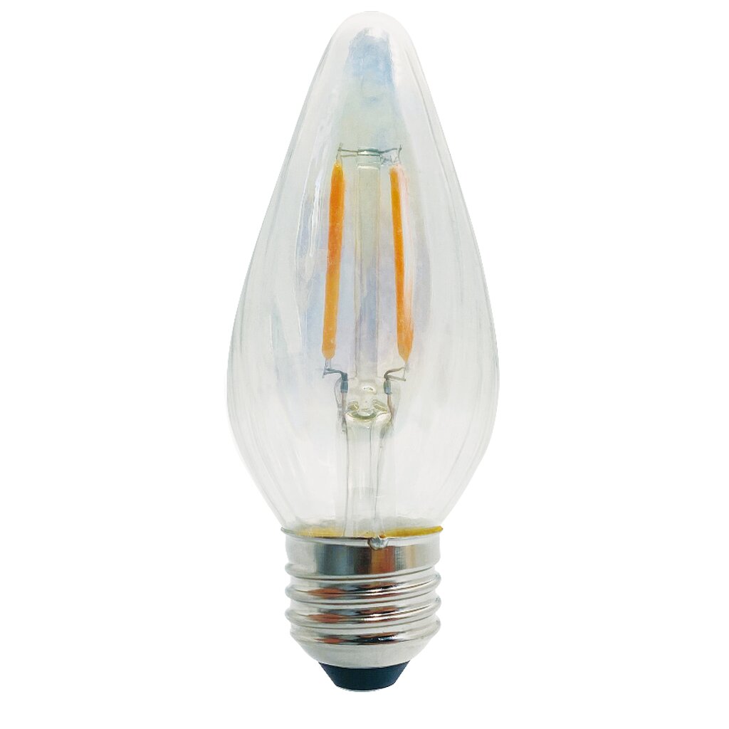 4 pack - Bulbrite 862789 (776580) 4W F15 Warm White LED Light Bulb