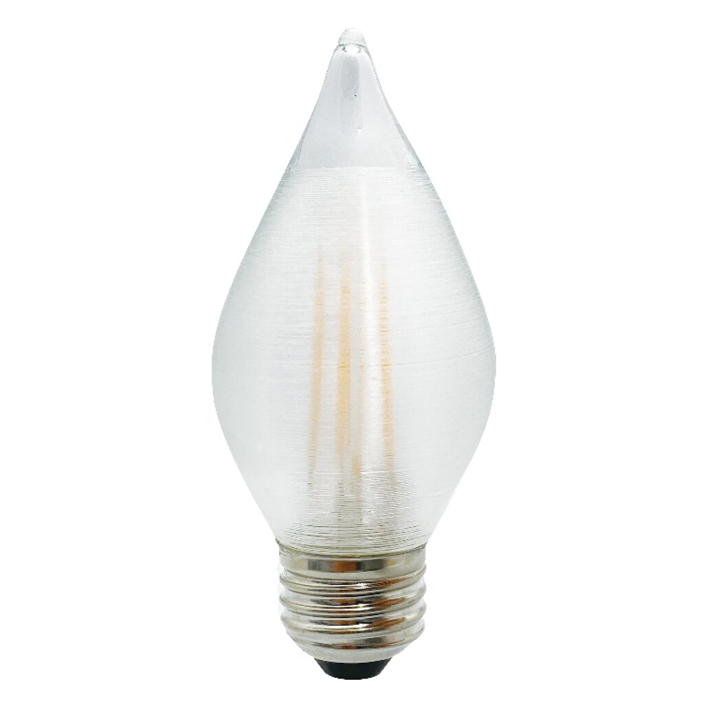 4 pack - Bulbrite 862787 (776592) 4W C15 Warm White LED Light Bulb