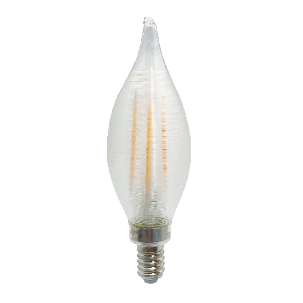 4 pack - Bulbrite 862785 (776590) 4W C11 Warm White LED Light Bulb