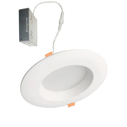 4 pack - Bulbrite 862656 (773302) 14W 6" Round LED Downlight Dimmable