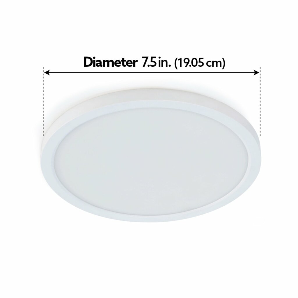 Feit Electric 74206/6WYCA 10.5W LED Wafer Dimmable Fixture 7.5 in.