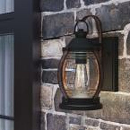 Westinghouse 6335100 Wall Pack Fixture 1 Light Wall Textured Black and