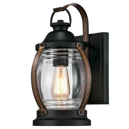 Westinghouse 6335100 Wall Pack Fixture 1 Light Wall Textured Black and