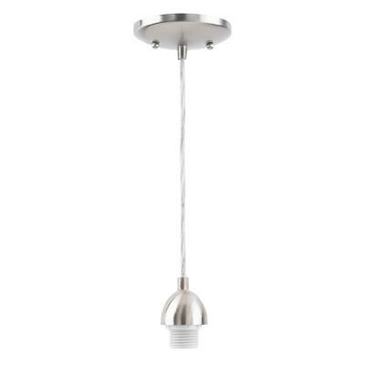 Westinghouse 7028400 Fixture 1 Light Mini Pendant Brushed Nickel