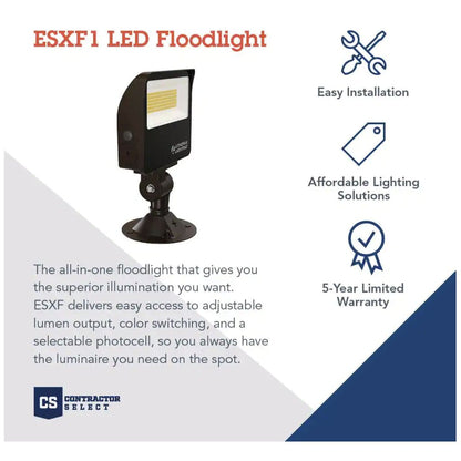Lithonia ESXF1 ALO SWW2 KY DDB M2 LED Fixture Contractor Select ESXF1