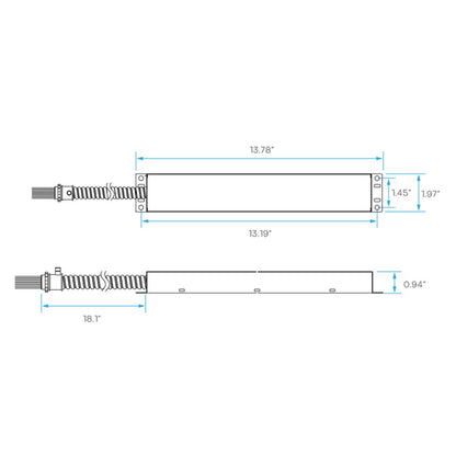 Luxrite LR35126 EMERGENCY DRIVER LED driver 15W LED