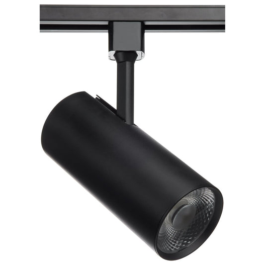 Satco TH622 30W LED Track Head Fixture Commercial Black; Cylinder; 24