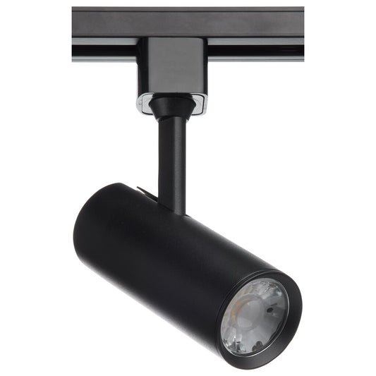 Satco TH604 10W LED Track Head Fixture Commercial Black; Cylinder; 36
