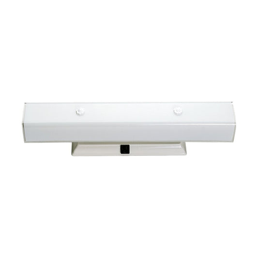 Satco SF77-991 Vanity Fixture 4 Light - 24" with White "U" Channel