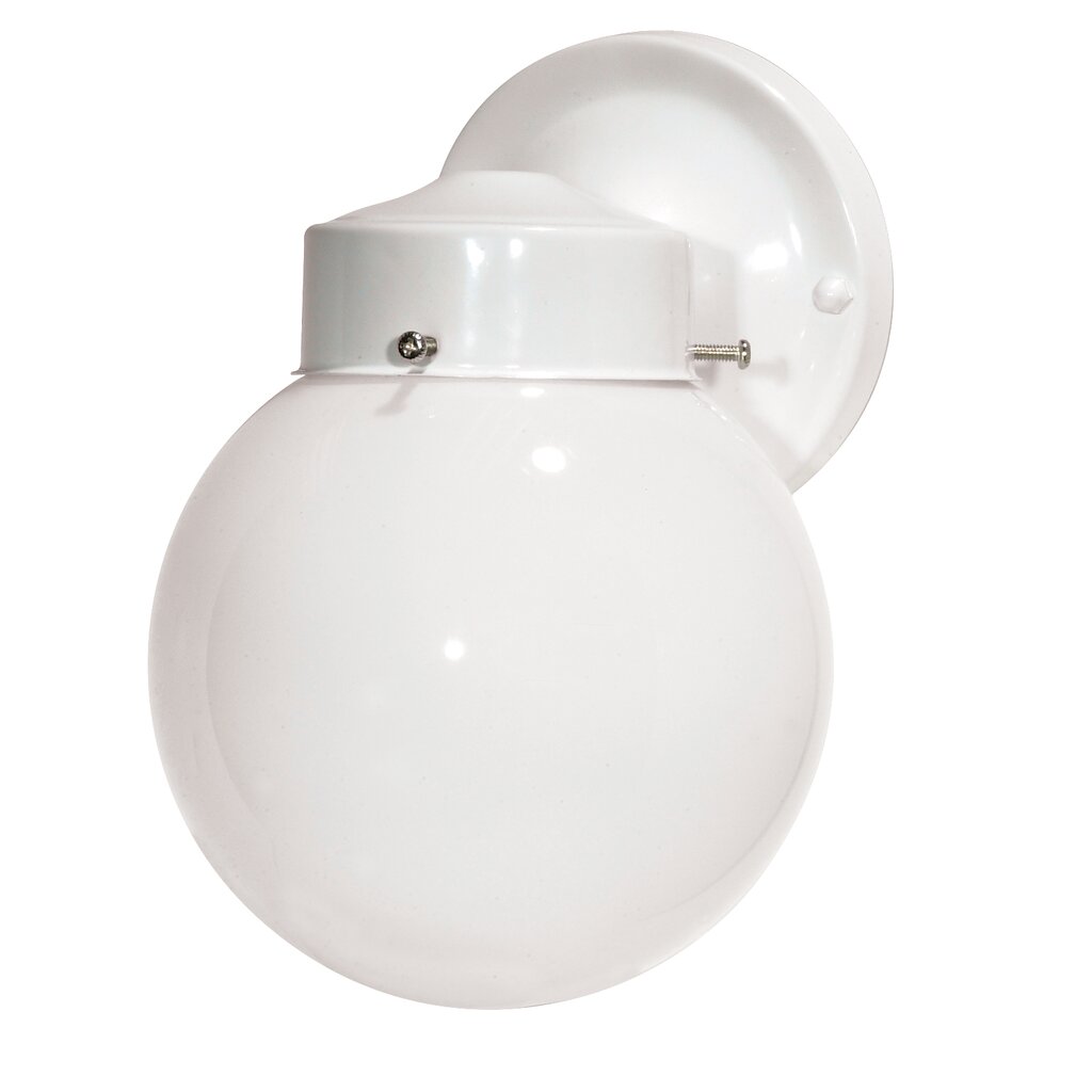 Satco SF76-704 Wall Fixture Fixture 1 Light - 6" Outdoor Wall with