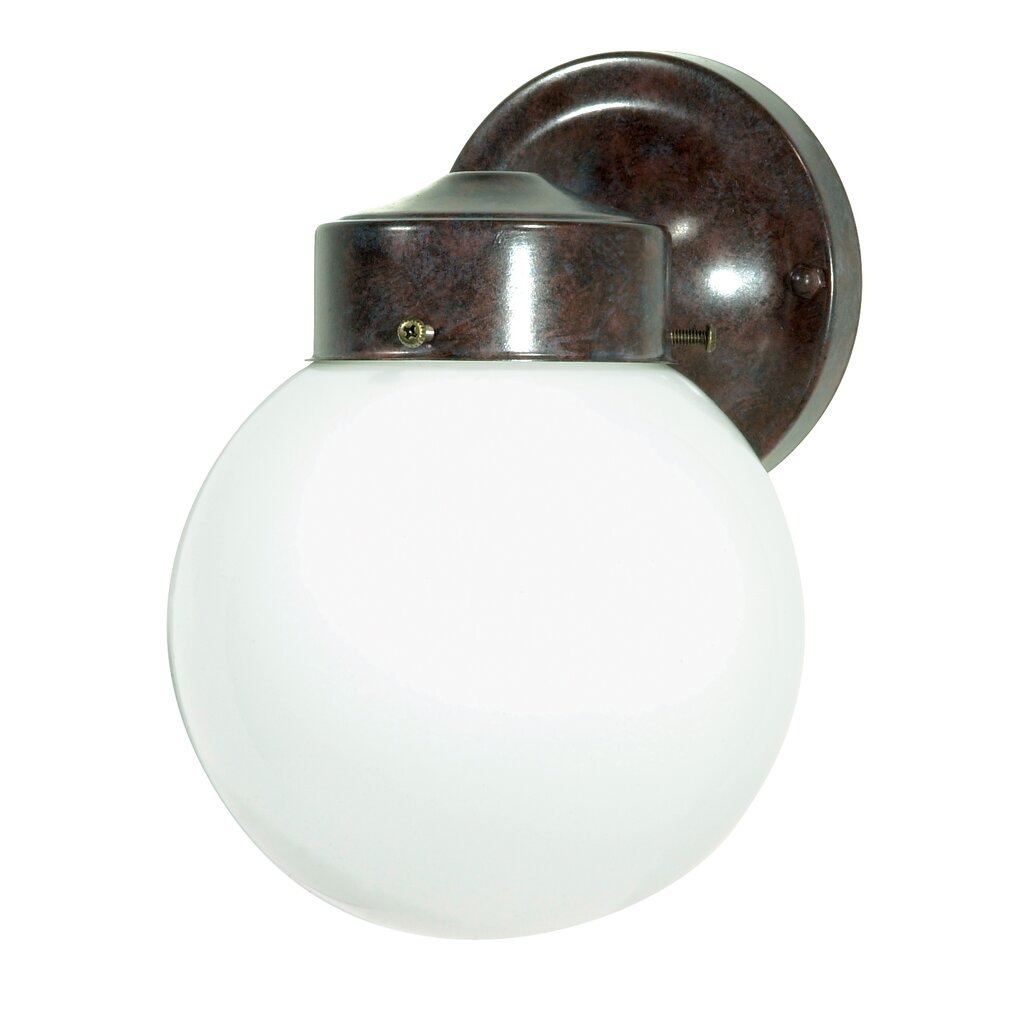 Satco SF76-703 Wall Fixture Fixture 1 Light - 6" Outdoor Wall with