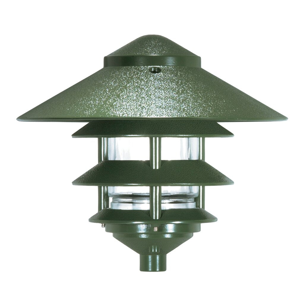 Satco SF76-636 Post Lantern Fixture 1 Light - 8" Pathway Three Louver