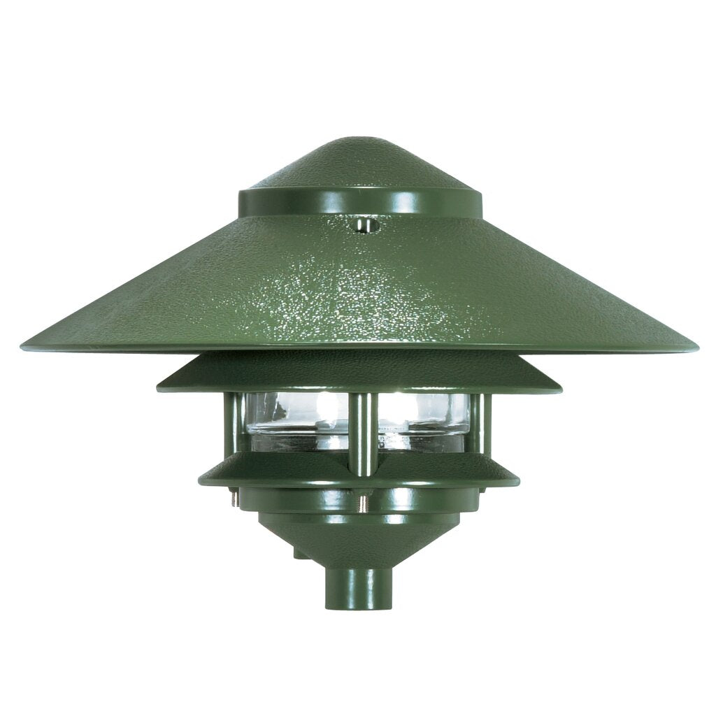 Satco SF76-634 Post Lantern Fixture 1 Light - 8" Pathway Two Louver