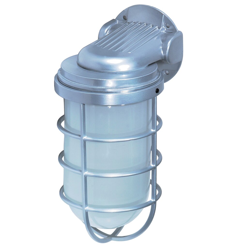 Satco SF76-622 Vapor Proof Fixture 1 Light - 10" Wall Mount with