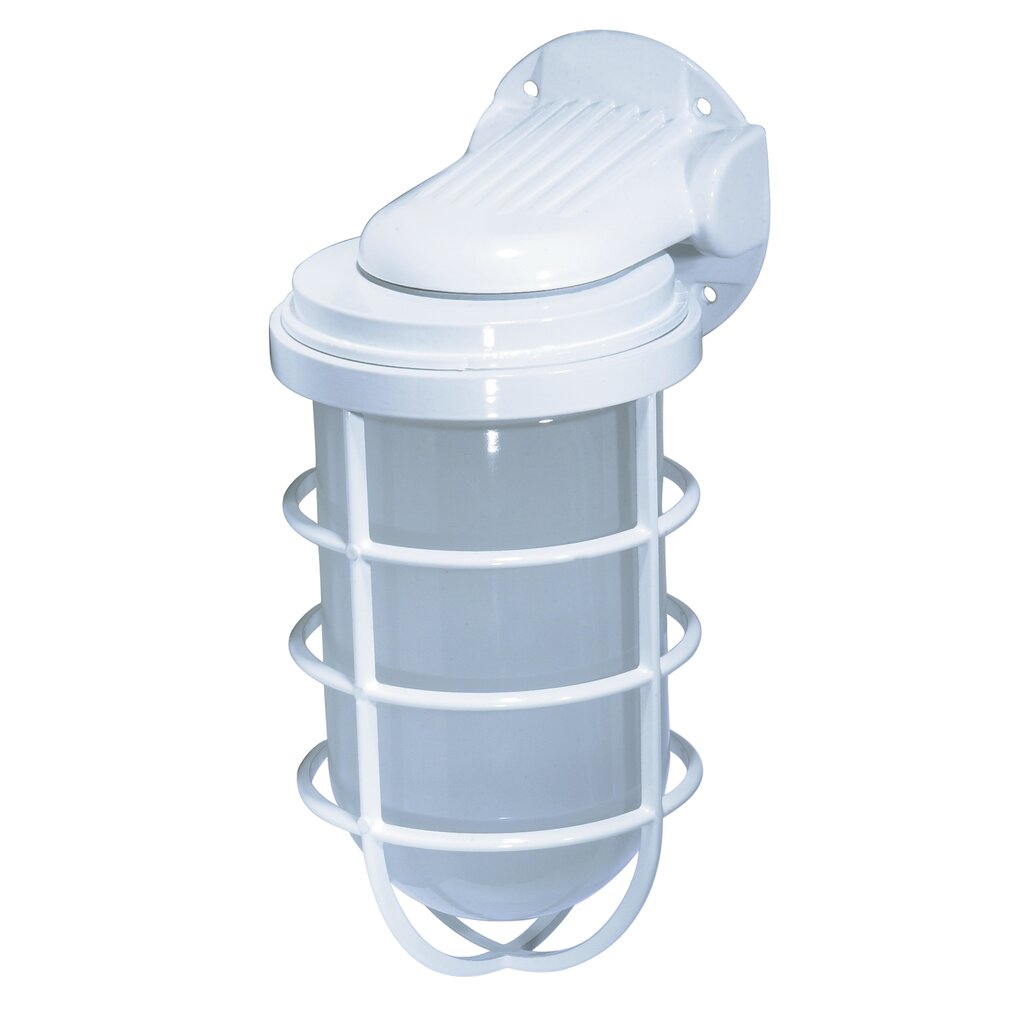 Satco SF76-617 Vapor Proof Fixture 1 Light - 11" Wall Mount with