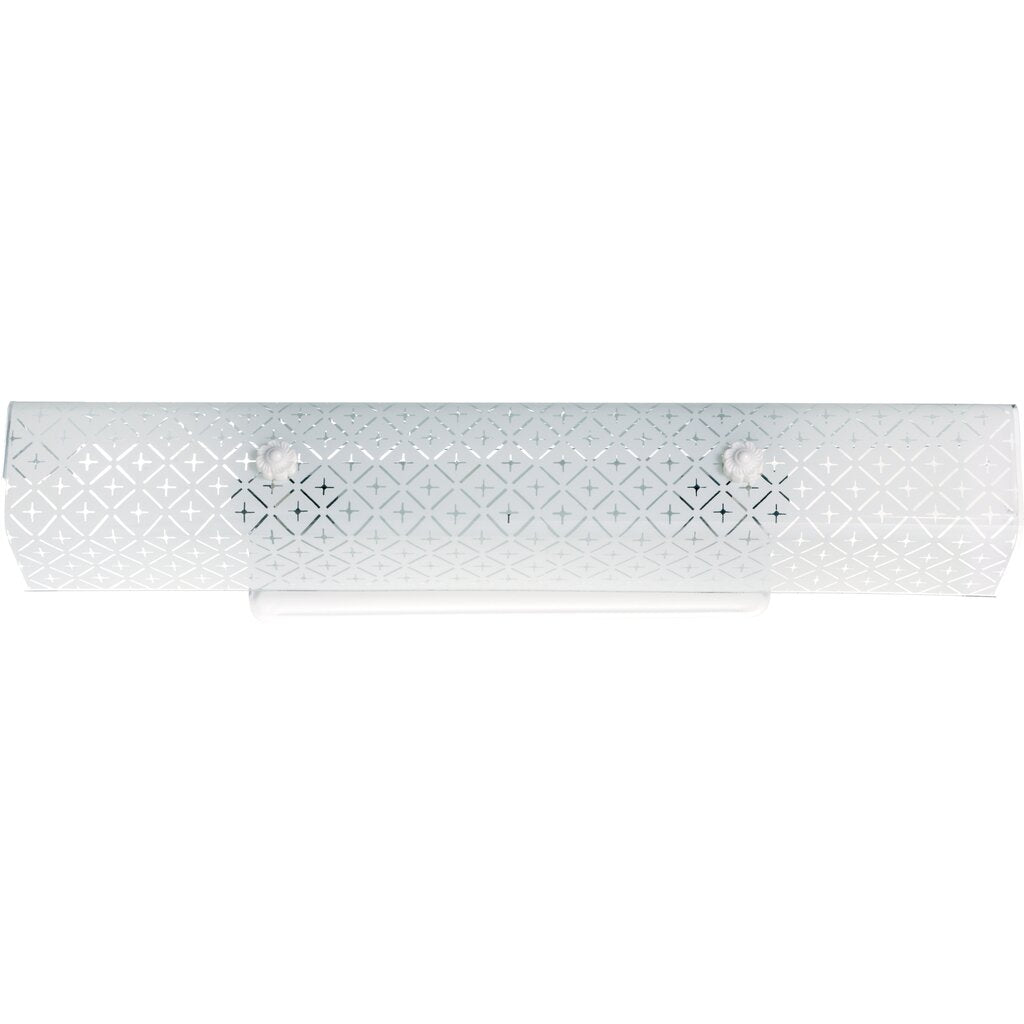 Satco SF76-277 Vanity Fixture 4 Light - 24" with Diamond "U" Channel