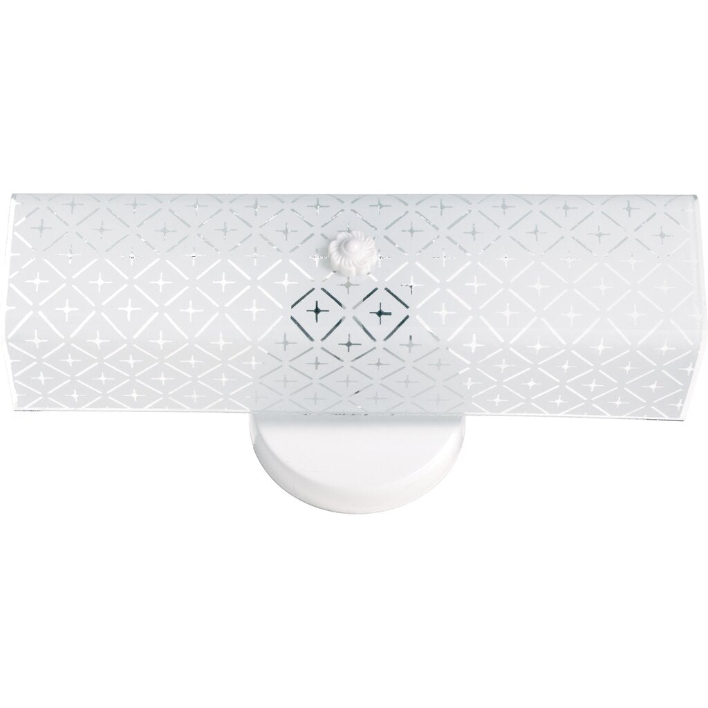 Satco SF76-276 Vanity Fixture 2 Light - 14" with Diamond "U" Channel