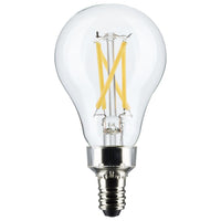 2 pack - Satco S21871 5.5W A15 LED Light Bulb