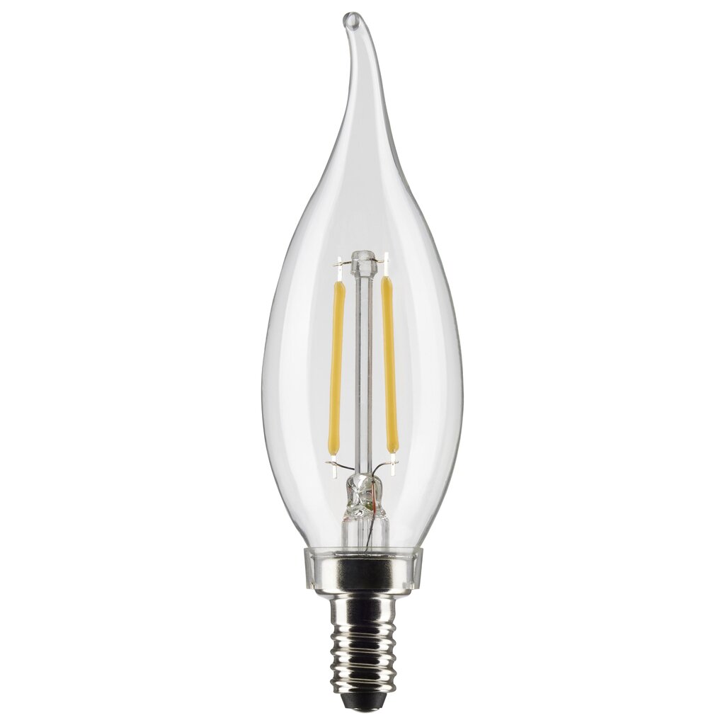 12 pack - Satco S21839 3W CA10 LED Light Bulb