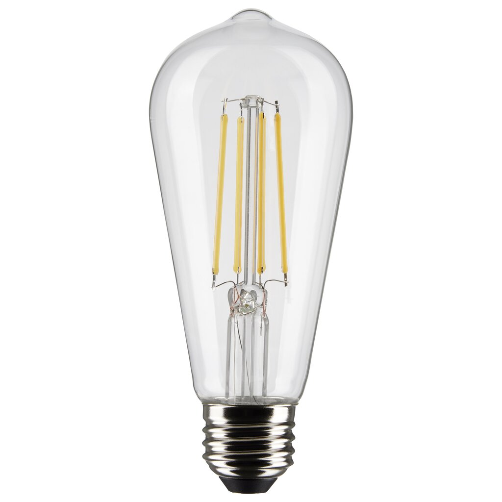 6 pack - Satco S21363 8W ST19 LED Light Bulb