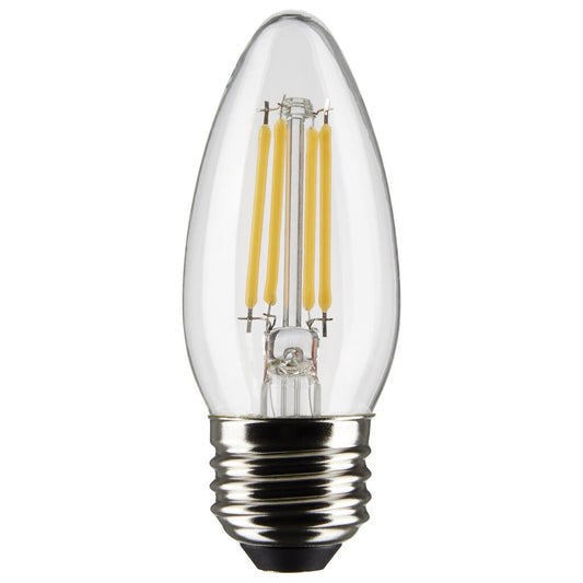 6 pack - Satco S21291 5.5W B11 LED Light Bulb