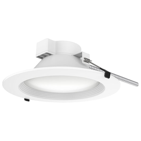 Satco S11853 30W LED Baffled Trim Fixture Commercial Downlight; 10