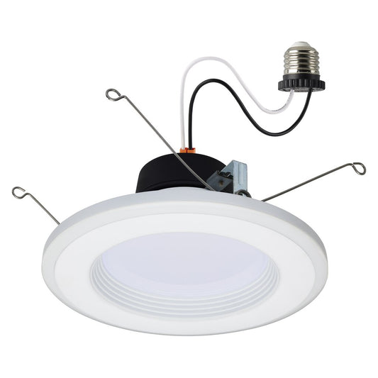 Satco S11846 9W LED Downlight Retrofit Fixture 5-6 inch; CCT