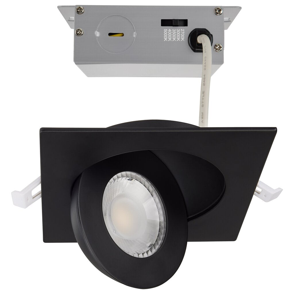Satco S11843 9W LED Remote Driver LED Downlight Fixture CCT